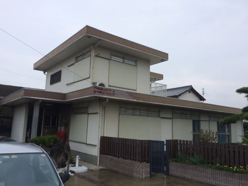 断熱塗料ガイナ 施工例
