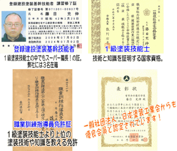 国家資格 登録基幹技能者