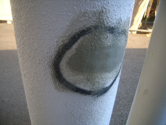外壁改修 爆裂補修 埋め戻し